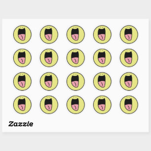 Big Smile Classic Round Sticker