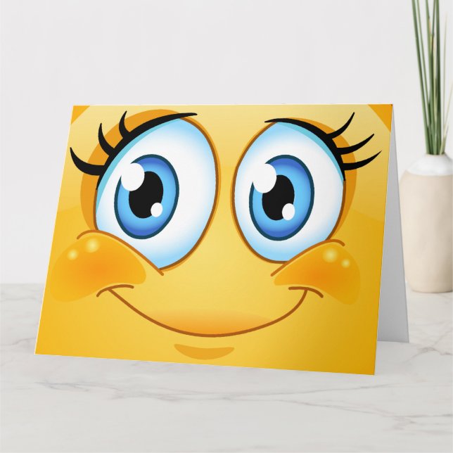 BIG Smile Greeting Card - SRF (Front)
