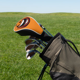 Big Smile Jack O Lantern - Halloween October Golf Head Cover