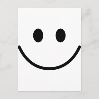 big smile postcard