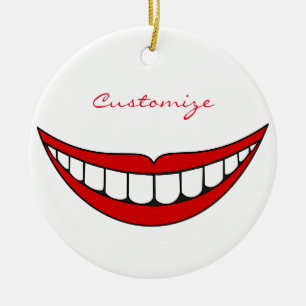 Big Smile Thunder_Cove Ceramic Ornament