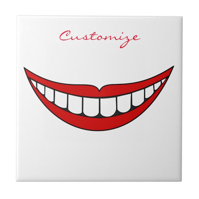 Big Smile Thunder_Cove Ceramic Tile (Front)