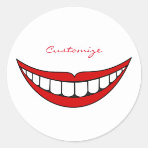 Big Smile Thunder_Cove Classic Round Sticker