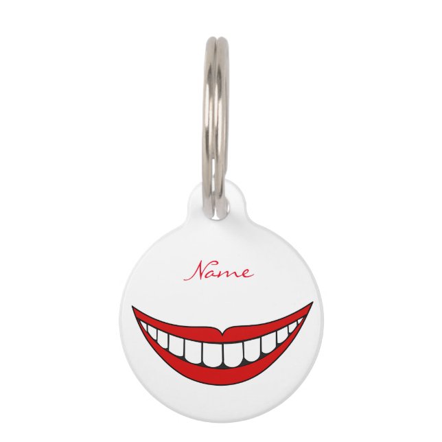Big Smile Thunder_Cove Pet Tag (Front)