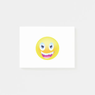 Big Smiley Face Post-it Notes