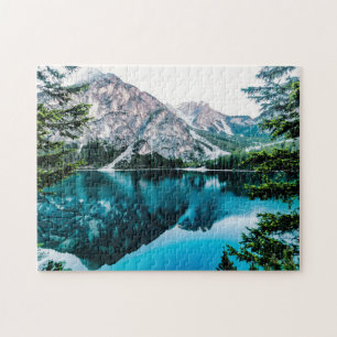 Big Snow Mountains Snowing Mountain The Daily Jigs Jigsaw Puzzle