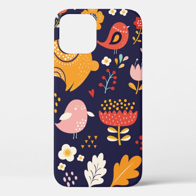 Big spring Easter collection of flowers, leaves, b Case-Mate iPhone Case (Back)