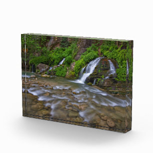 Big Springs Virgin River Zion National Park Photo Block