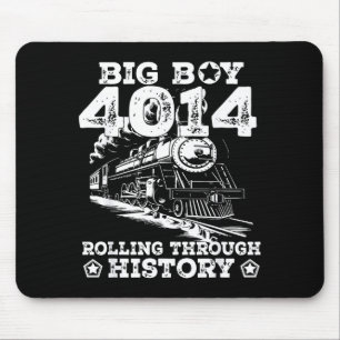 Big Steam Train Big 4014 Steam Train Locomotive Co Mouse Pad