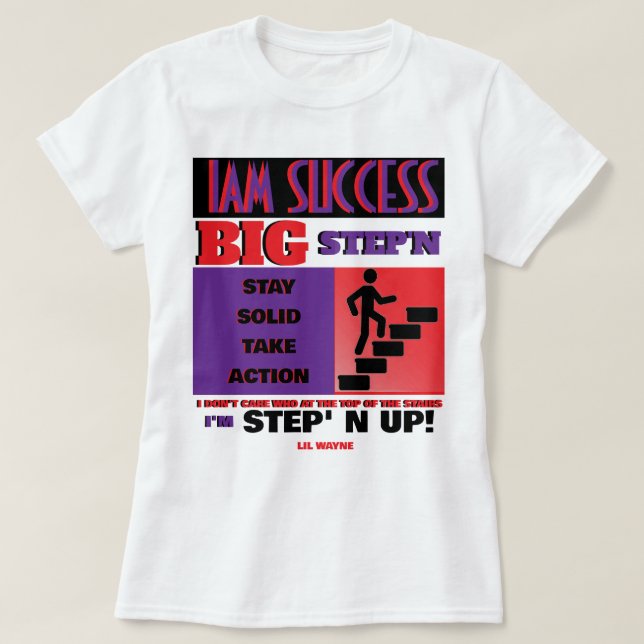 BIG STEP'N T-Shirt (Design Front)
