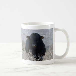 Big Strong Black Bull Tumbleweeds - Toro - Taurus Coffee Mug