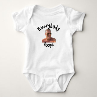 Big Sug Everybody Poops Onsie Baby Bodysuit