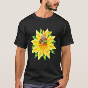 Big Sunflower Gnome Garden Farmhouse Hippie T-Shirt
