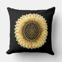 Big Sunflower, Hearts & Golden Dots