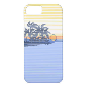 Big Sunset Stripe Hawaiian iPhone 7 case