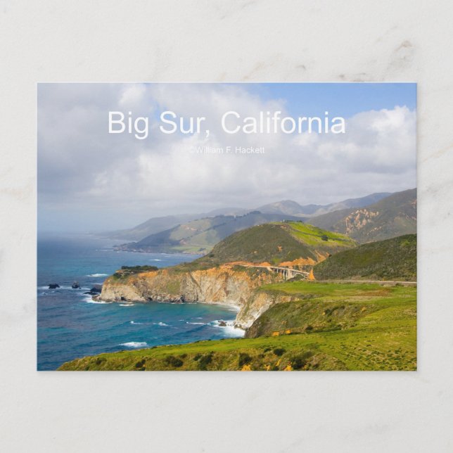 Big Sur 0033 California Products Postcard (Front)