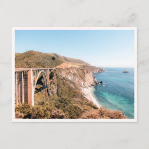 Big Sur Bixby Bridge Pacific Coast Highway Postcard