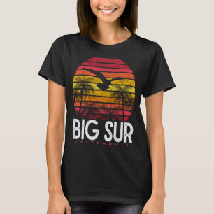 Big Sur California CA Beach Vintage 70s 90s Retro T-Shirt