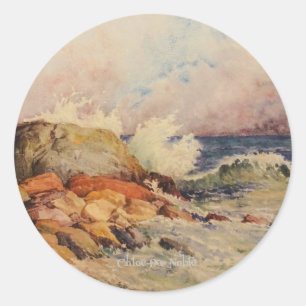 Big Sur California Classic Round Sticker