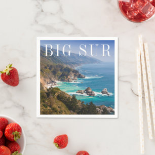 Big Sur California Coast Napkin