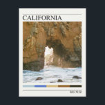 Big Sur California | Film Photography Postcard<br><div class="desc">A 35mm film photo keyhole arch at pfeiffer beach on the coast of Big Sur,  California</div>
