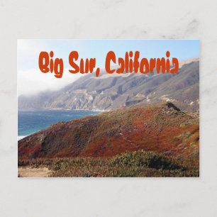 Big Sur, California landscape Postcard