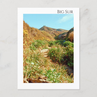 Big Sur California Mountains Postcard