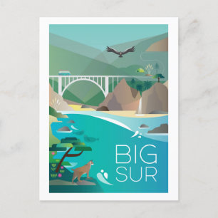 Big Sur, California Postcard