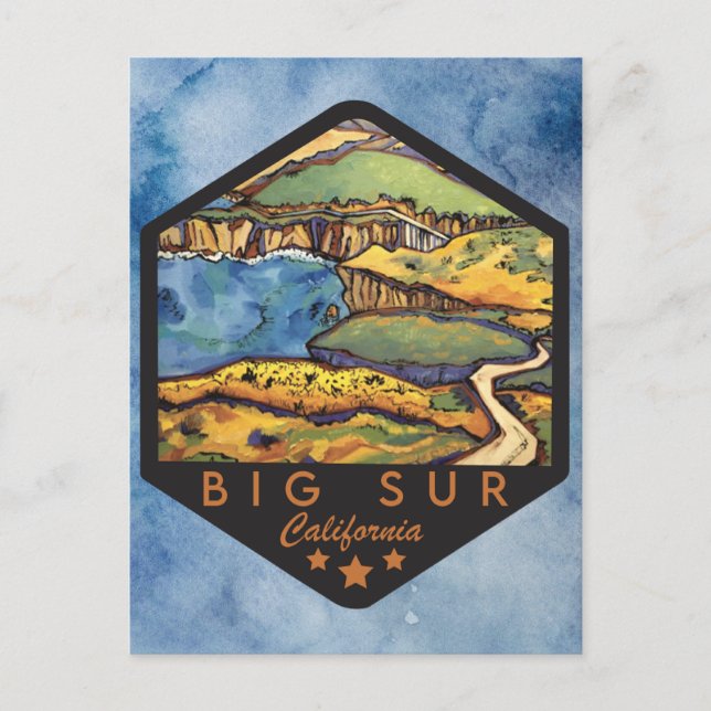 Big Sur California  Postcard (Front)
