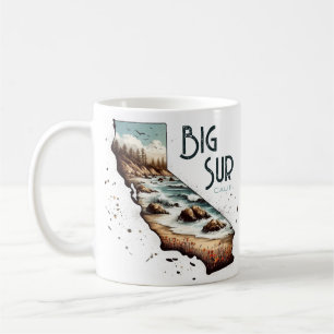 Big Sur California Souvenir Gift Coffee Mug