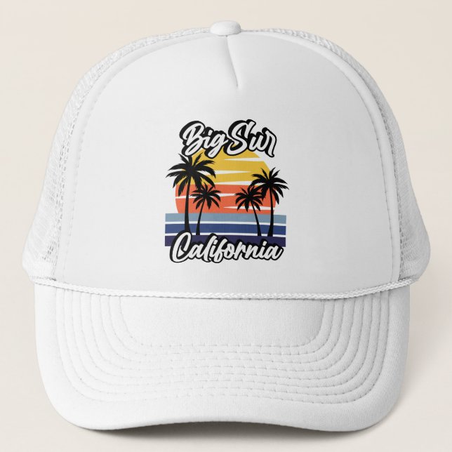 Big Sur California Trucker Hat (Front)