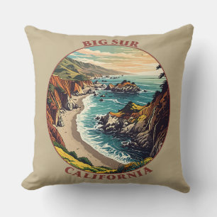 Big Sur California USA Cushion