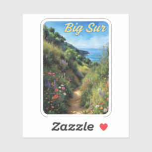 Big Sur California Watercolor