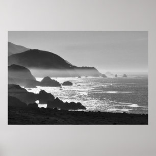 Big Sur Coast by Lisa Lavin Poster