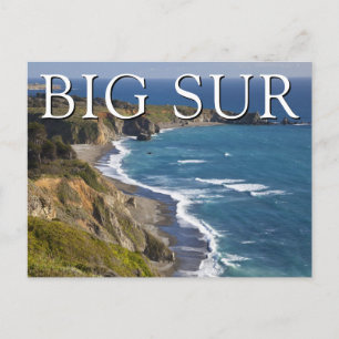 Big Sur Coastline   California Postcard