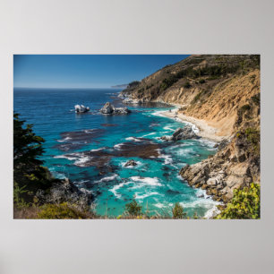 Big Sur Coastline,West Coast,Pacific Coast Poster