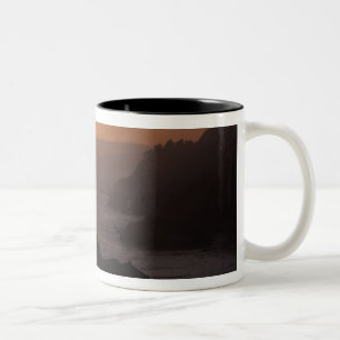 Big Sur off Highway 101, California, USA Two-Tone Coffee Mug