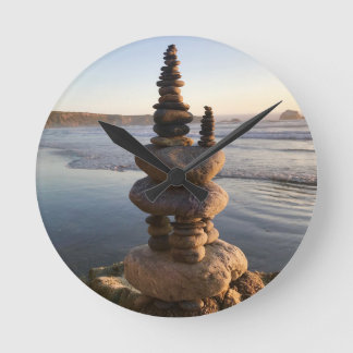 Big Sur Rock Art clock