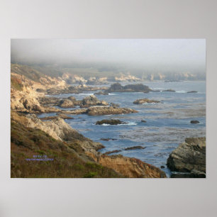 Big Sur Rocky Coast Print - Select Your Frame