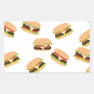 Big Tasty Burger Rectangular Sticker