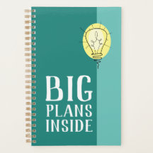 Big Teal Plans Inside Planner
