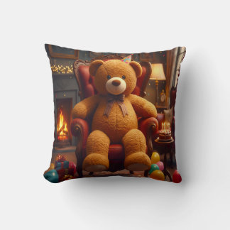 BIG TEDDYBEAR HAPPY BIRTHDAY CUSHION