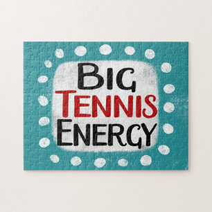 Big Tennis Energy Jigsaw Puzzle