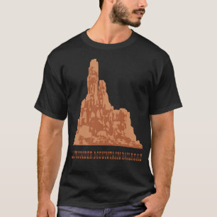 Big Thunder Mountain Railroad Ride Design T-Shirt
