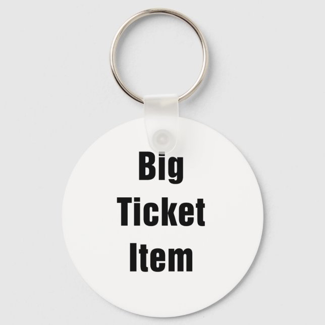 Big Ticket Item Key Ring (Front)