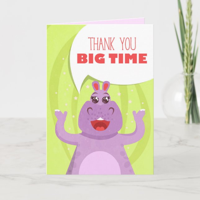 Big Time Card (Front)