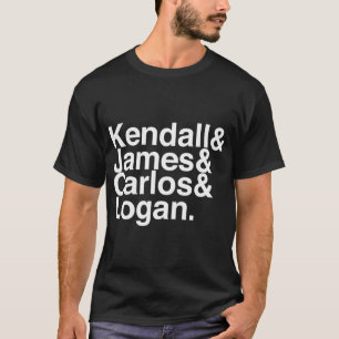 Big Time Rush Helvetica List T-Shirt