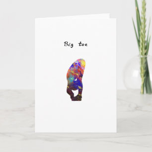 Big Toe Card