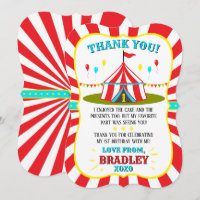 Big Top Circus Carnival 1st Birthday
