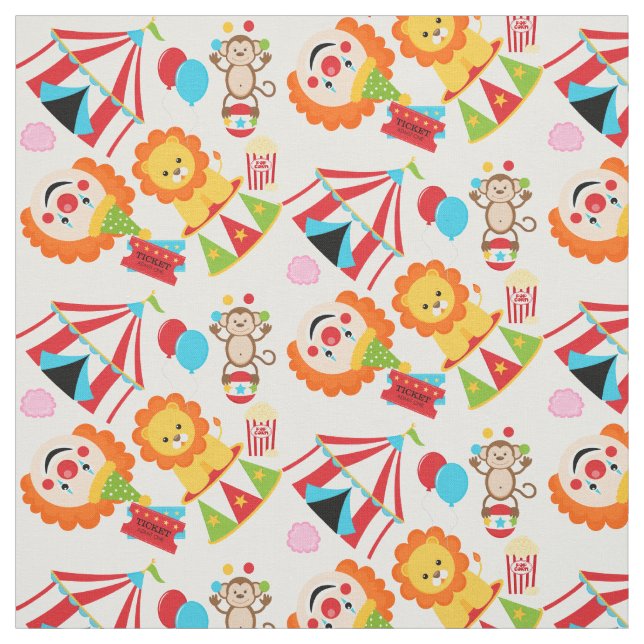 Big Top Circus Fabric (Swatch)